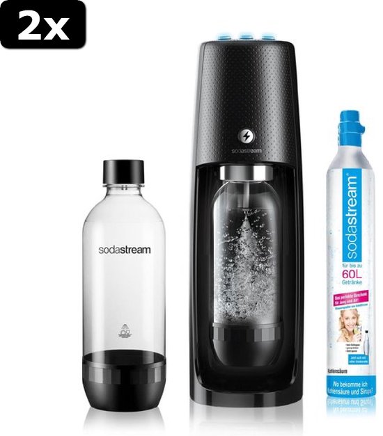 2x SodaStream Spirit One Touch bol
