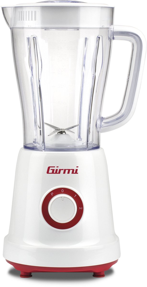 Girmi FR46 1,5 l Blender voor op aanrecht 500 W Transparant, Wit