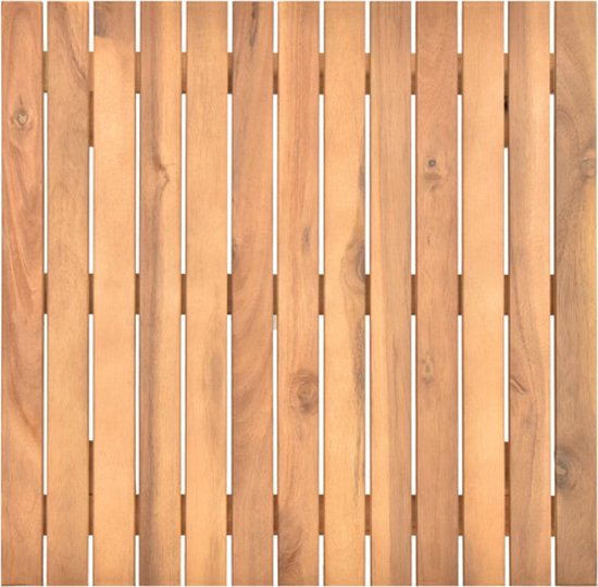 Table de jardin 60x60x36 cm bois d'acacia massif