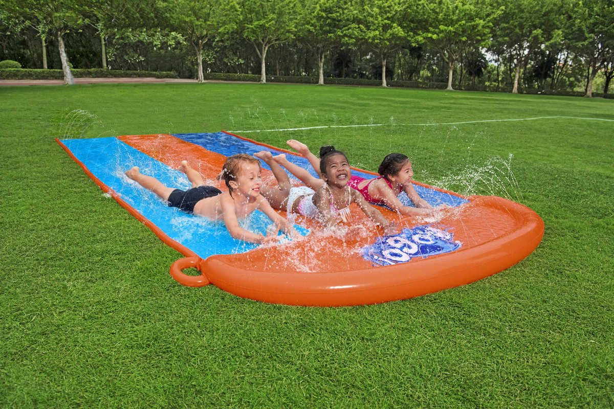 Bestway H2OGO triple waterglijbaan 488 cm — afbeelding 19