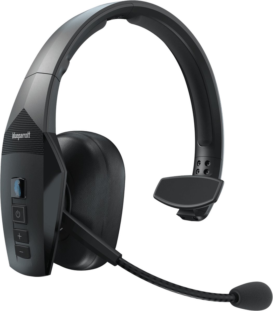 BlueParrott B550-XT Draadloze Headset - Voice Controlled, Bluetooth, voor Kantoor/Callcenter