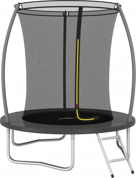 Trampolineset rond 80 kg 183x52 cm