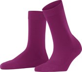 FALKE ClimaWool versterkt zonder patroon ademend warm droog milieuvriendelijk elegant Duurzaam Lyocell Maagdelijke Wol Roze Dames sokken - Maat 37-38