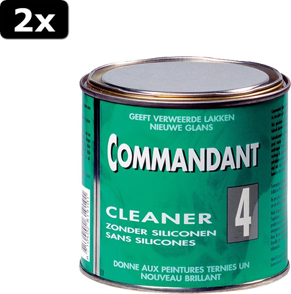 2x Commandant Cleaner Nr.4 0,5kg