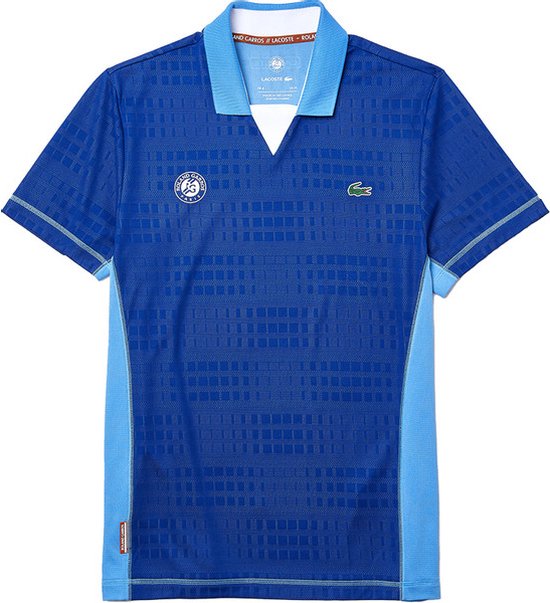 Lacoste Sport Polo Shirt Roland Garros-poloshirt heren blauw - M
