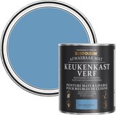 Rust-Oleum Blauw Afwasbaar Mat Keukenkastverf - Korenbloemblauw 750ml
