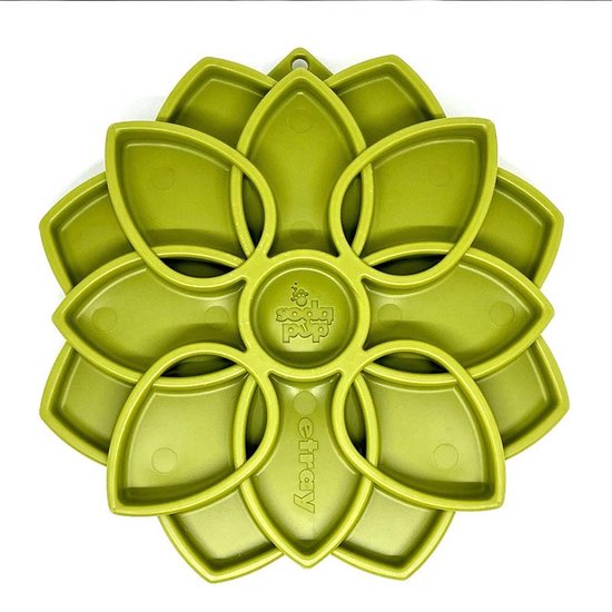 Sodapup Mandala Design Etray Green - Slow feeder - Likmat - Verrijking voor honden - Enrichment - Voerverrijking voor je hond