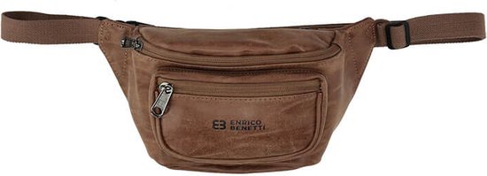 Enrico Benetti Rotterdam 66617 Sac banane - simili cuir - Camel