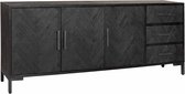 TOFF Ziano Sideboard 3 drs. 3 drws. - 220x45x90