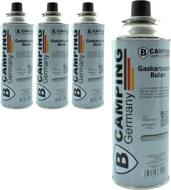 Voordeelset van 4x benson fles camping Butaangas/gasvulling van 227 gram - Kookstel/onkruidverdelging van Benson — afbeelding 2