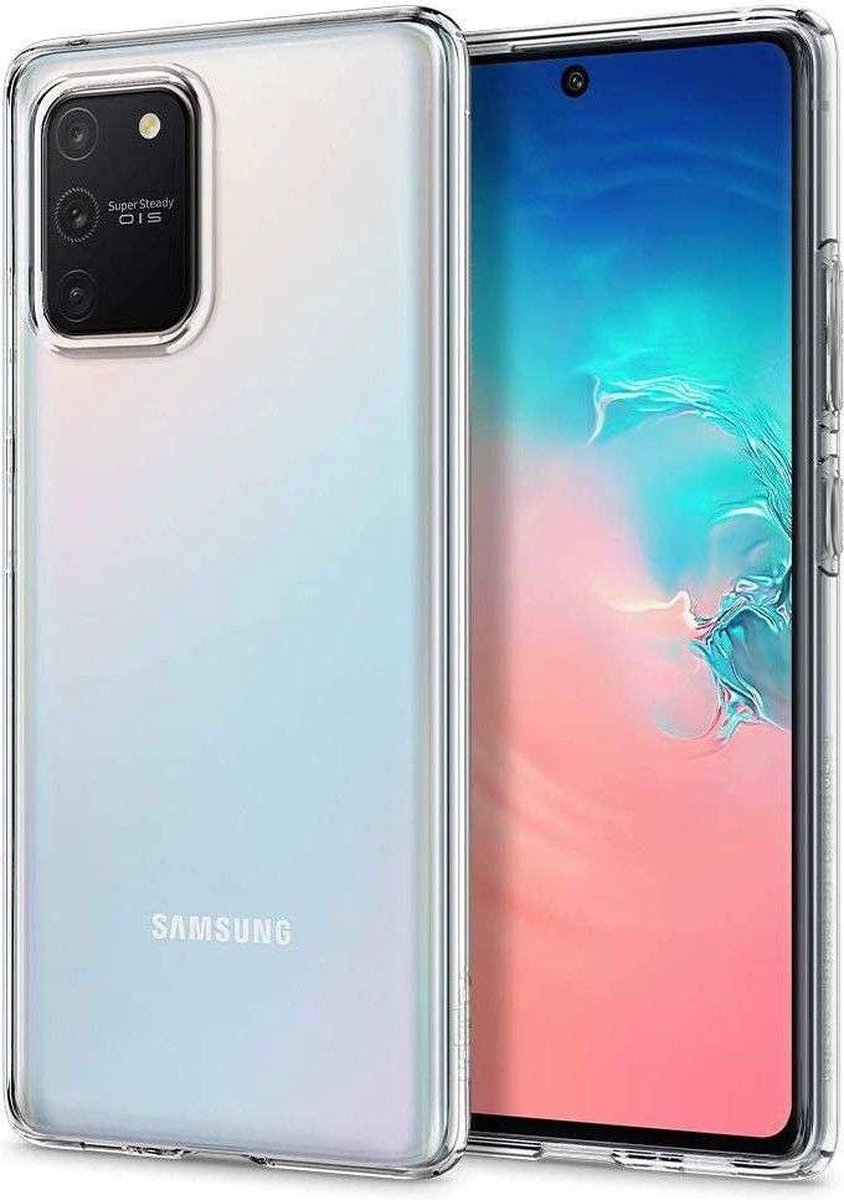 Shock Proof Case - Telefoonhoesje - Doorzichtig Hoesje voor Samsung S10 Lite - Transparant Wit