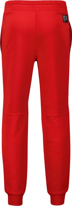 Haloumoning Katoenen broek voor jongens, baggy, rechte pijpen, joggingbroek, effen, elastische tailleband, vrijetijdsbroek met zakken, zwart, 13-14 Jaar