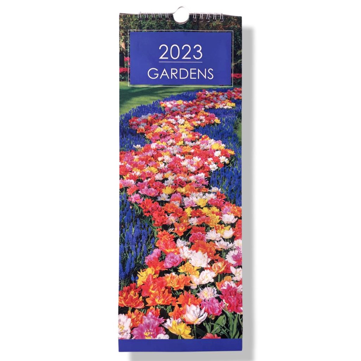 Bloemen kalender - 2023 - Maandkalender - 15.5x42cm
