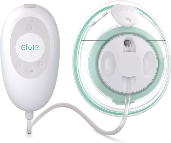 Elvie Stride Single - Handsfree Elektrische Borstkolf - Ziekenhuiskwaliteit - Enkele Borstkolf - 150 ml Capaciteit - App-gestuurd - Complete Set
