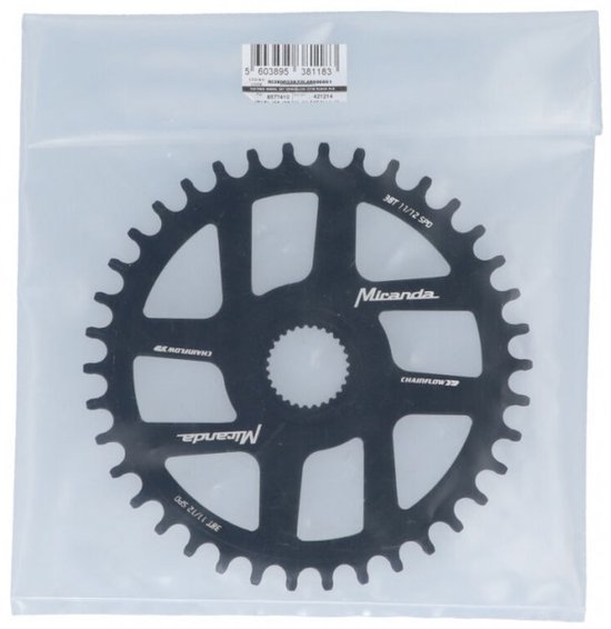 Miranda Kettingblad Bosch 4 38t 104 Mm Aluminium Zwart