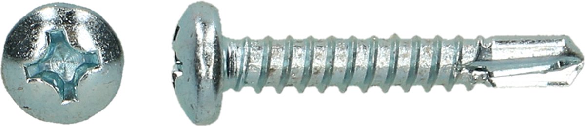 PGB-FASTENERS | Zelfborende schroef DIN 7504M-H Ø 3,50x25 Zn | 1000 st