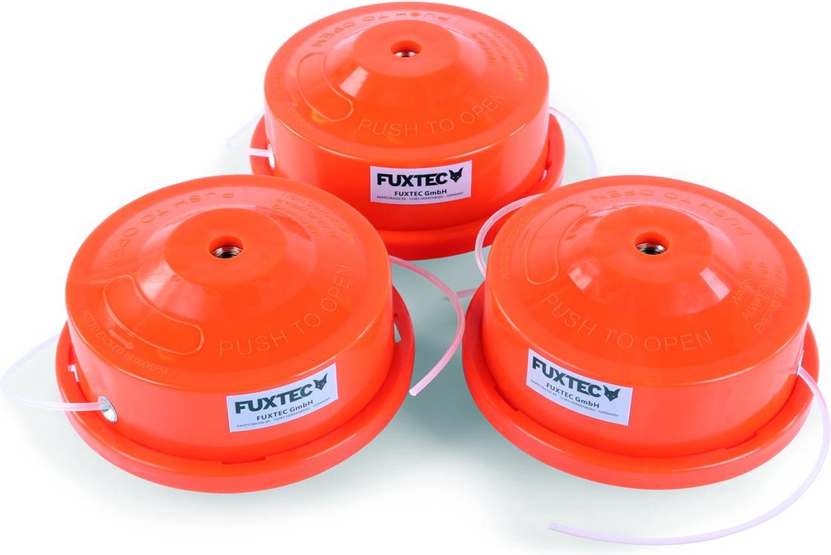 FUXTEC draadkop "Basic" - Set van 3 - Geschikt voor FUXTEC MT252ER, MT152E, MT152, MS152, MS162, PS152, PS162, MS152T