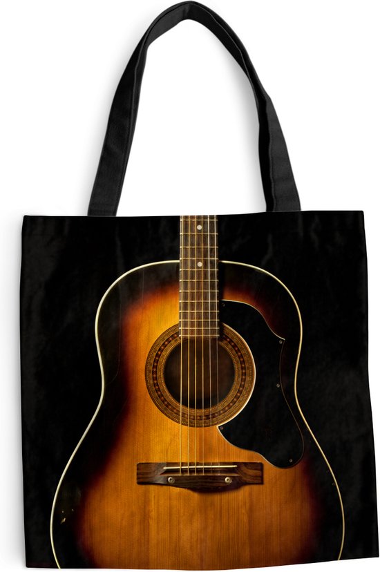 Gothic Schoudertas Met Een Gitaar Spelend Skelet