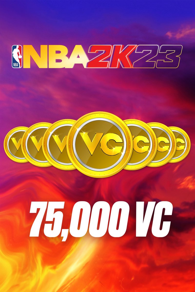 NBA 2K23 - 75,000 VC - Xbox Series X/S & Xbox One