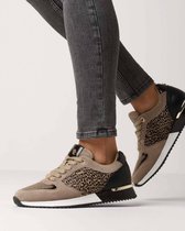 Mexx Sneaker Fleur Taupe - Femme - Taille 39