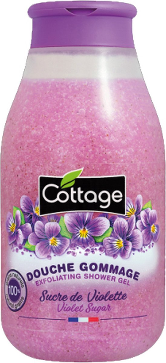 Cottage Douchegel & Scrub Violet Sugar 250ml