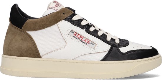 Replay Reload Cordoba Hoge sneakers - Leren Sneaker - Heren - Wit ...
