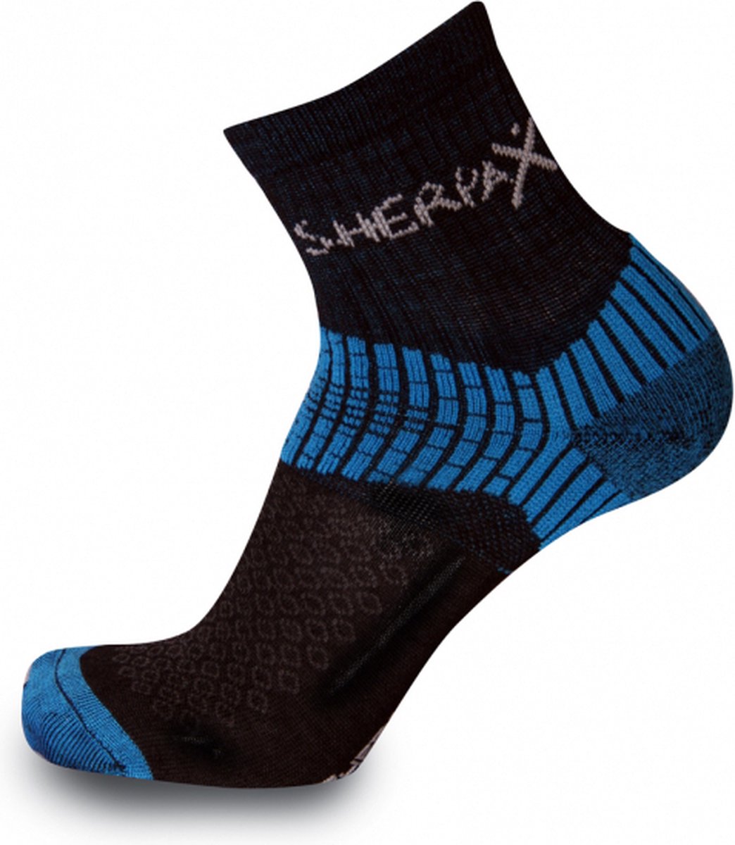 Apasox - Sportsokken - Misti Zomer Thermo Sport Sokken - Blauw/Zwart - 39-42