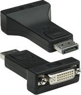 Techly DSP-229 DisplayPort DVI-I Zwart