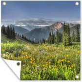Posters de jardin Colorado - Amérique - Berg - 50x50 cm - Toile jardin