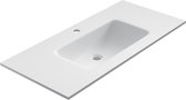 Solid Surface wastafel Florence 61x46cm wit mat