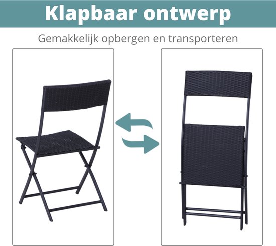 AXI Marilou metalen Bistroset Romantisch Pastelgroen | Groen | A091.002.01