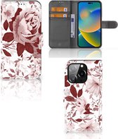 Cas de téléphone personnalisé iPhone 14 Pro Coque Fleurs Aquarelle