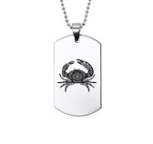 Chaîne en acier inoxydable - Crabe