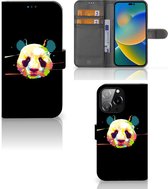 Telefoontas iPhone 14 Pro Max Hoesje ontwerpen Panda Color Sinterklaas Cadeautje