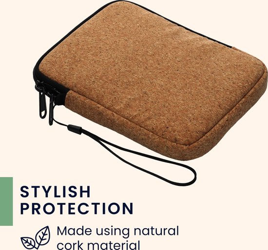 kwmobile universele tablet hoes Kurken tablet sleeve Compatibel