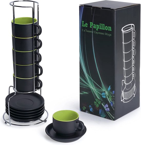 Abka Kristal - Helena Platinum - Waterglas set (425 ml) - met de hand versierd met