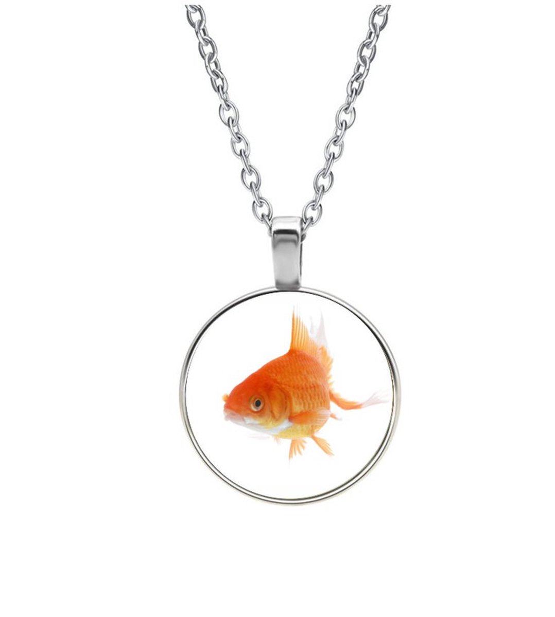 Ketting Glas - Goudvis