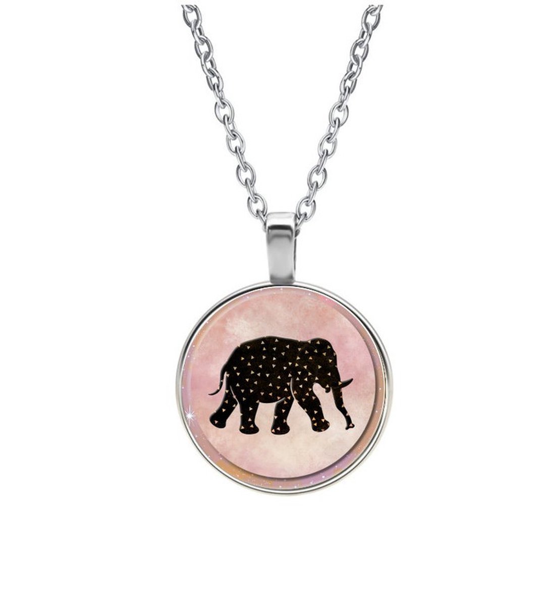 Ketting Glas - Olifant