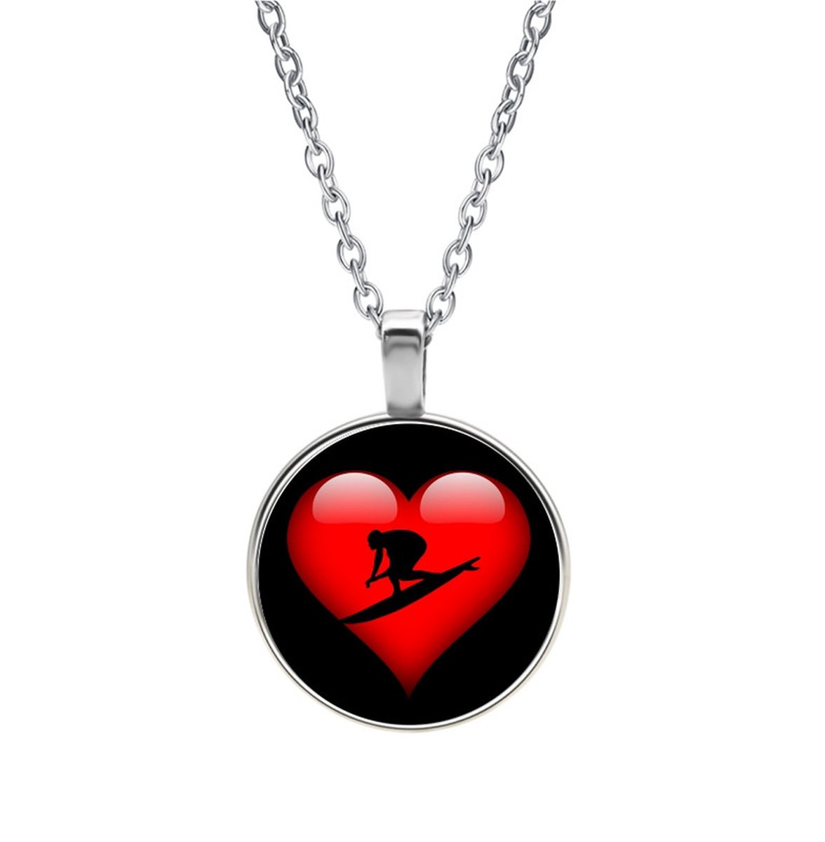 Ketting Glas - Surfen