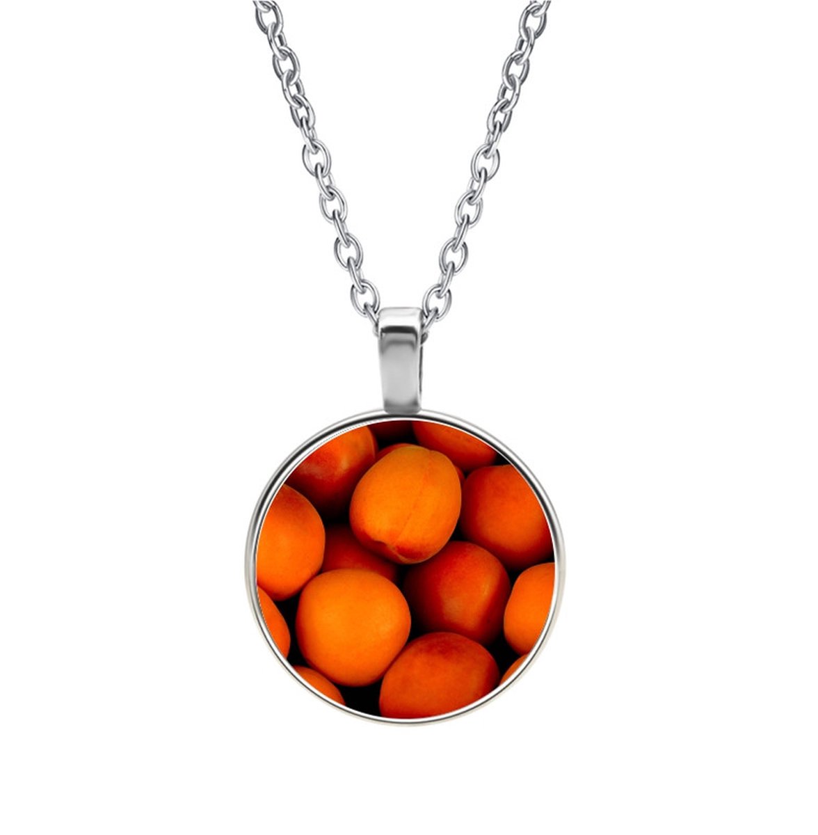 Ketting Glas - Pruimen