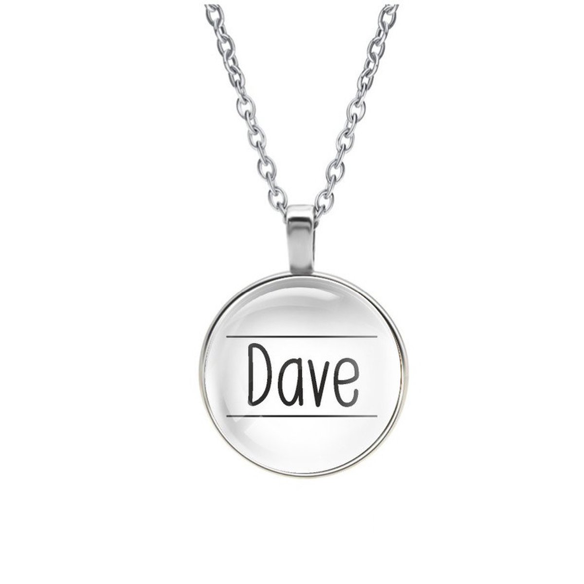 Ketting Glas - Dave