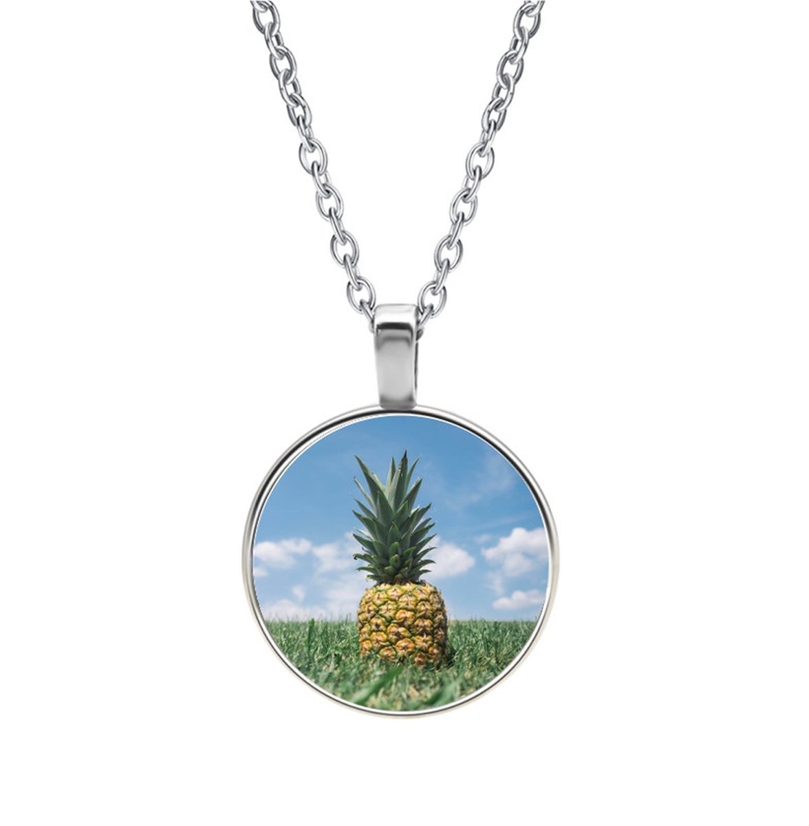 Ketting Glas - Ananas