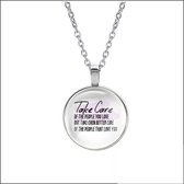 Ketting Glas - Take Car Of The People You Love