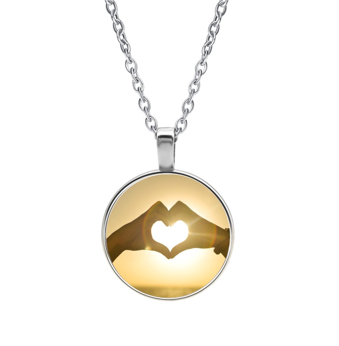 Ketting Glas - Liefde