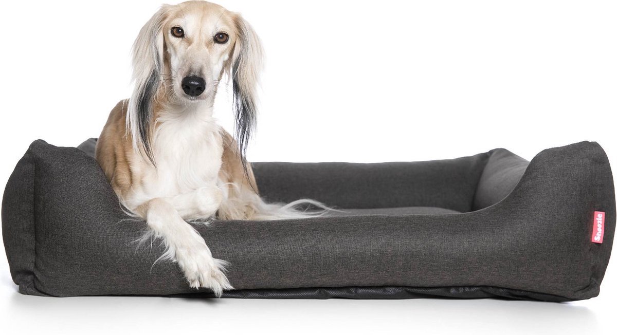 DreamyPets Hondenbed Donut - het origineel - wasbaar [S, 60 cm, wit