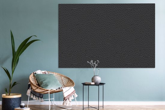 Canvas schilderij 150x100 cm - Wanddecoratie Leer - Structuur - Dierenhuid - Muurdecoratie woonkamer - Slaapkamer decoratie - Kamer accessoires - Schilderijen