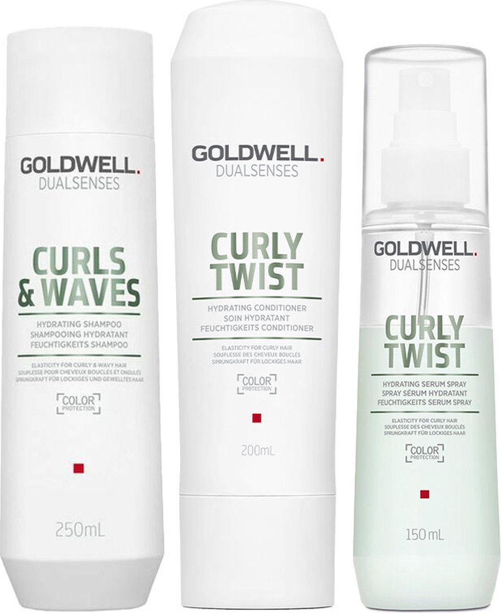 Krullend haar pakket Goldwell Dualsenses Curls & Waves