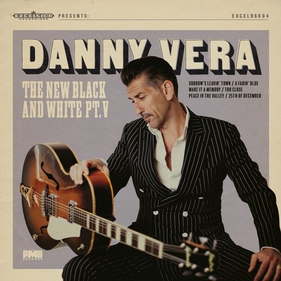 CD cover van Danny Vera - New Black & White Pt V (CD) van Danny Vera