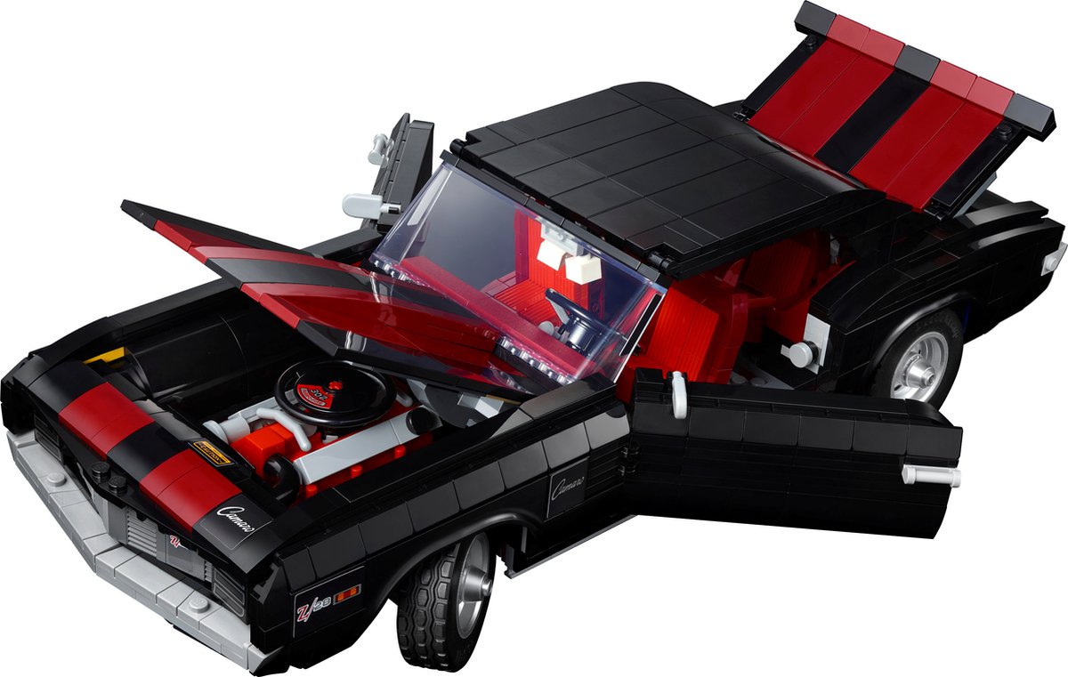 LEGO Icons Chevrolet Camaro Z28 Klassieke Modelauto, Bouwpakket voor Volwassenen - 10304 – foto 3