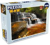 Puzzel Waterval in Nationaal park Blue Mountains in Australië - Legpuzzel - Puzzel 1000 stukjes volwassenen